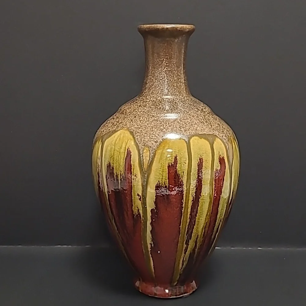 Beautiful Drip Glaze Vase